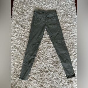Olive Green American Eagle Super Stretch Jegging